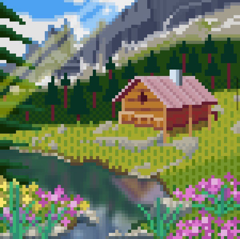 pixel art